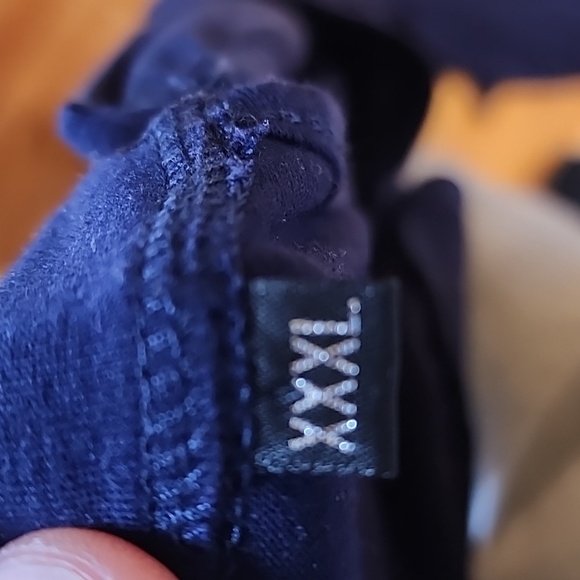 Blue women's plus size 3X romper - Picture 6 of 6